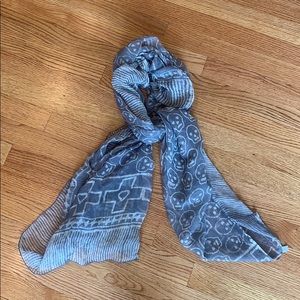 Vintage Scull Scarf